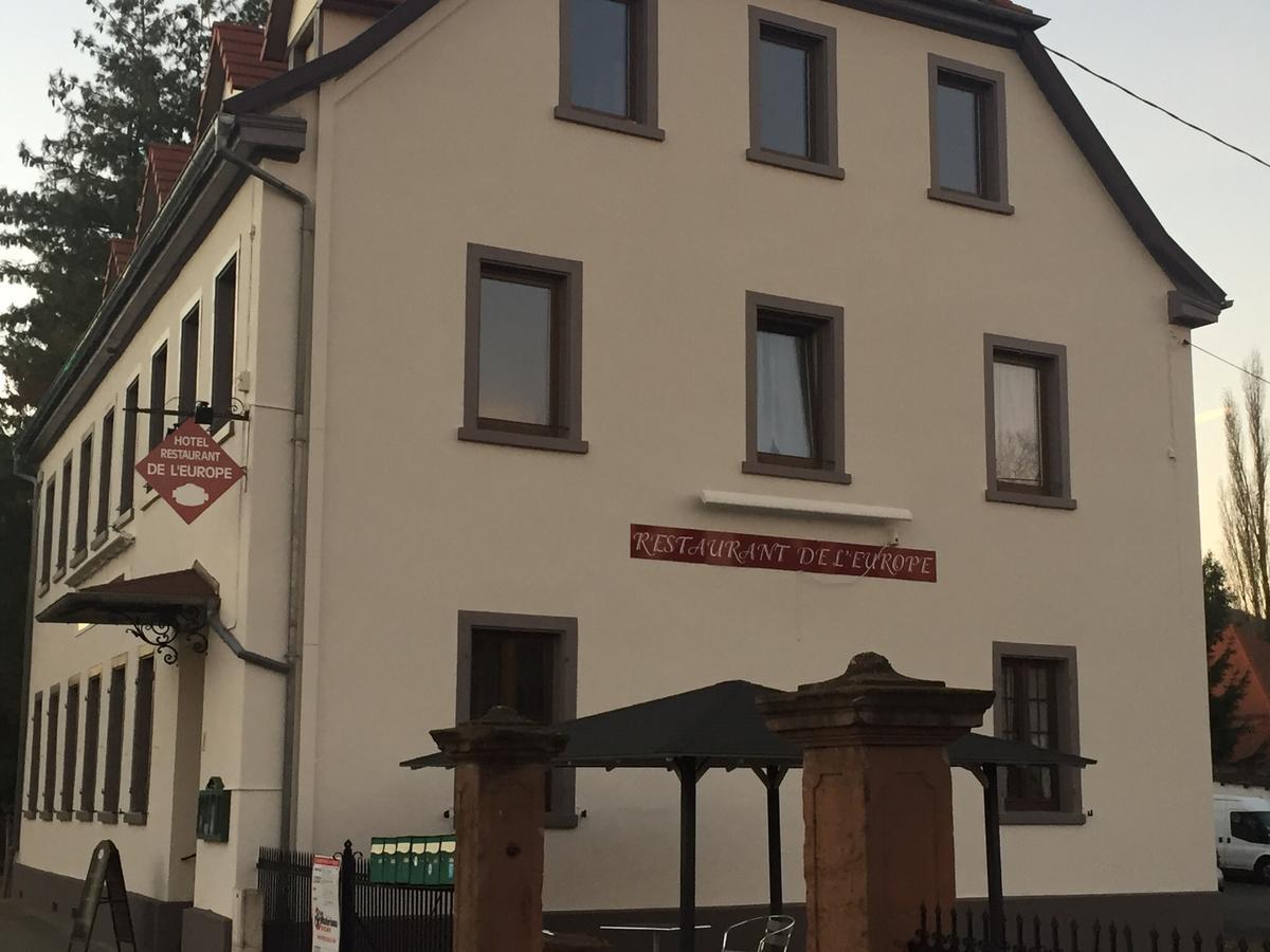 Hotel Restaurant De L'Europe Wissembourg Exterior foto